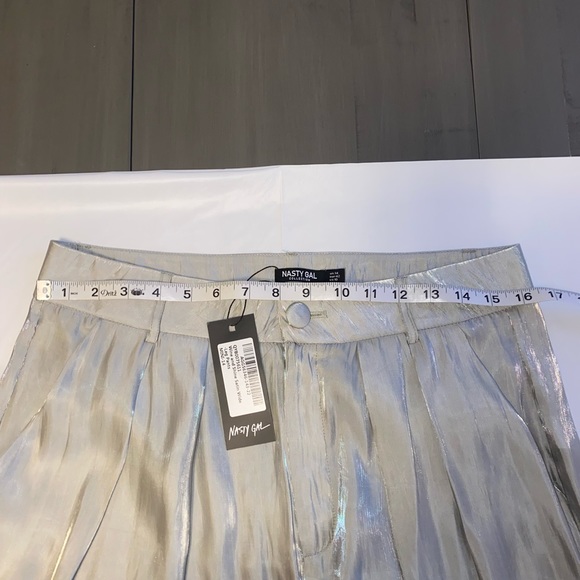 NWT NastyGal Mint Green Blazer and high waisted pant set. - Picture 9 of 10